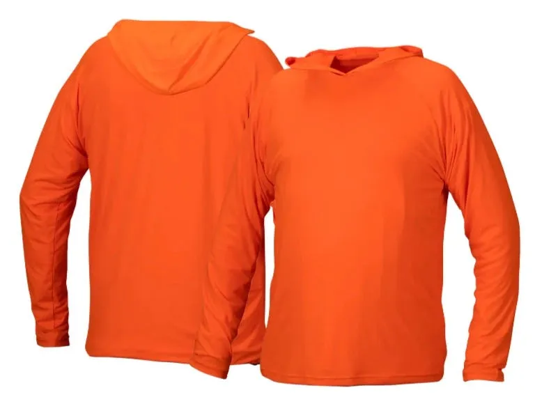 Pyramex® High Visibility Long Sleeve Pullover Hoodie - UPF Protection - RLPH1NS