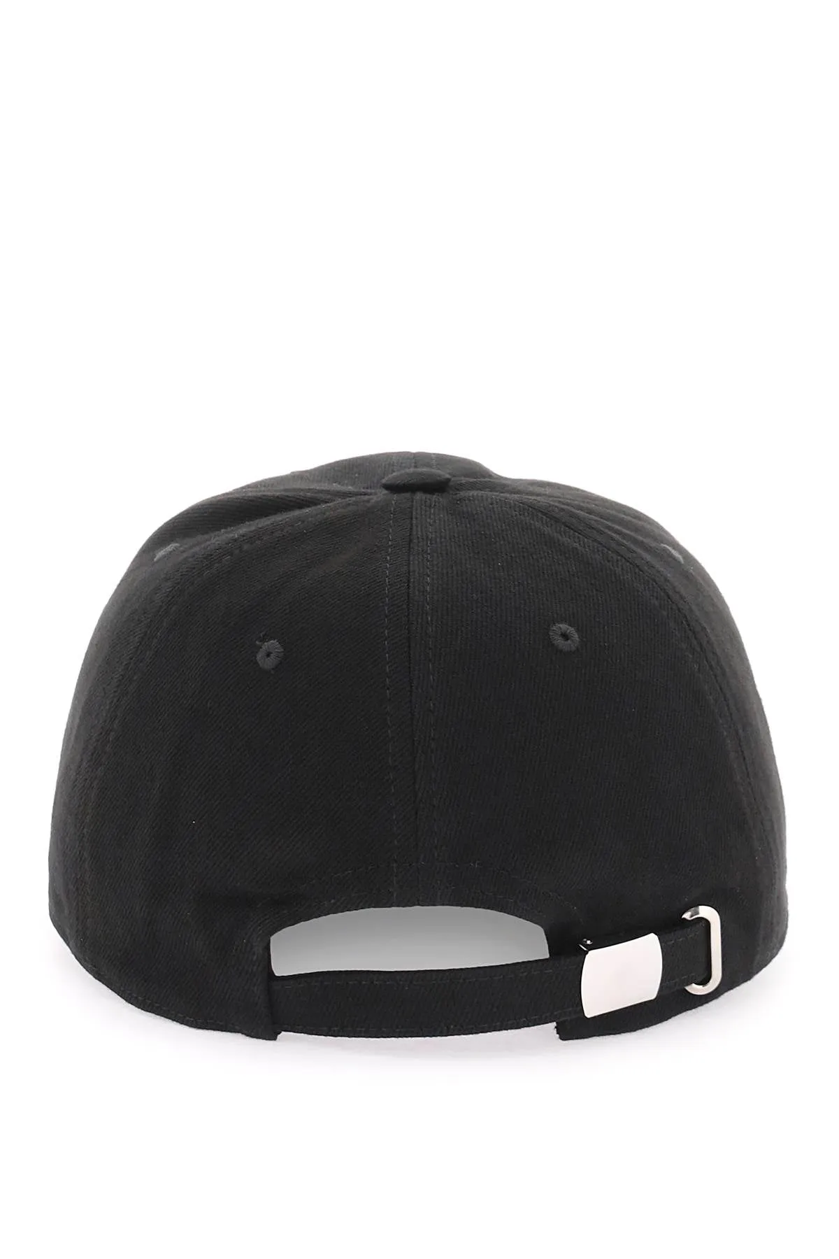 Raf simons baseball cap with logo label