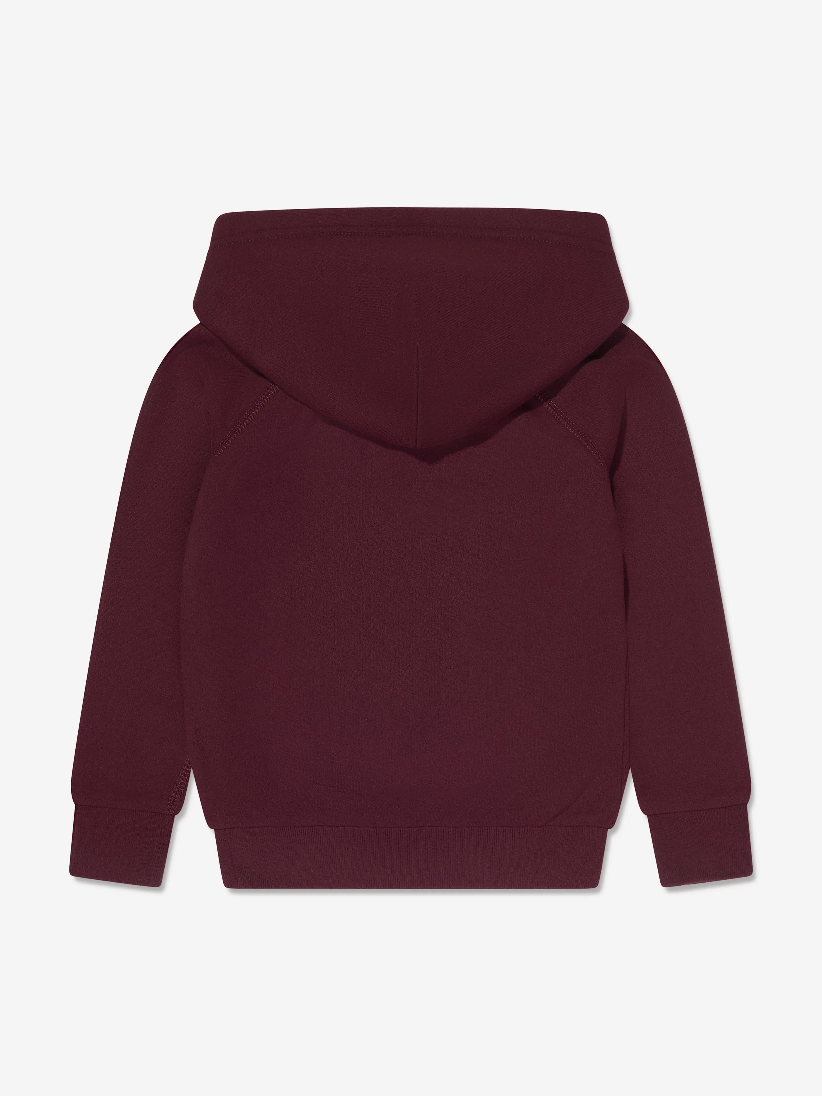 Ralph Lauren Girls Logo Hoodie in Red