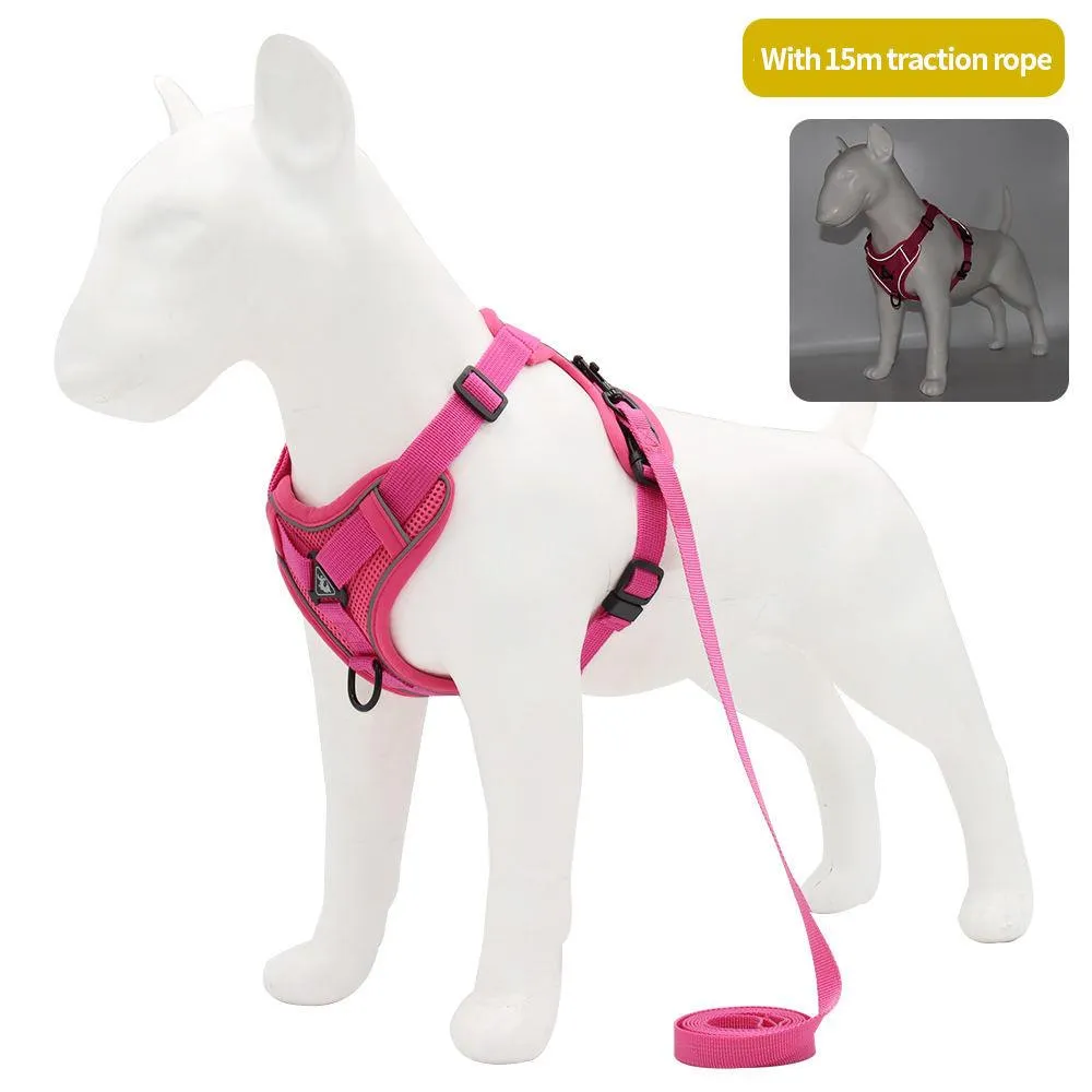 Reflective Breathable Dog Harness Vest