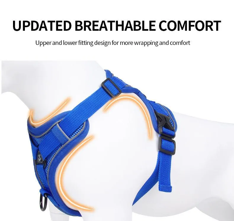 Reflective Breathable Dog Harness Vest