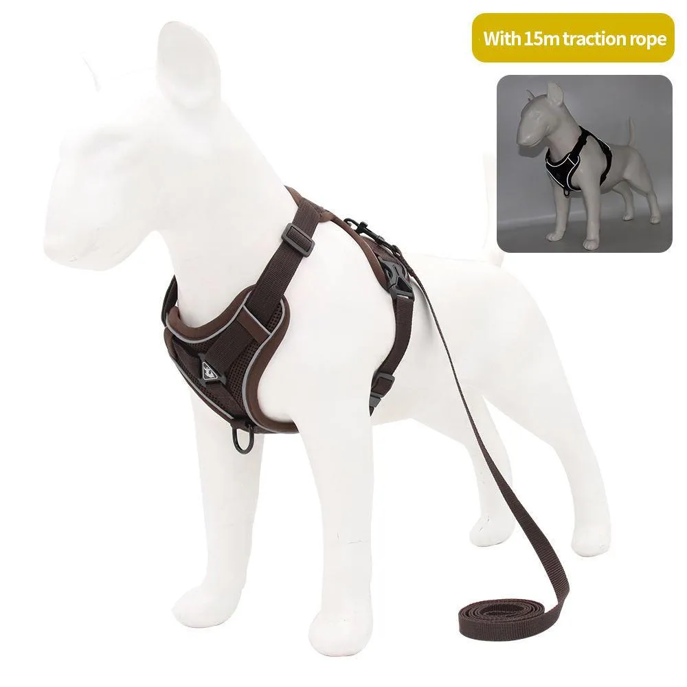 Reflective Breathable Dog Harness Vest