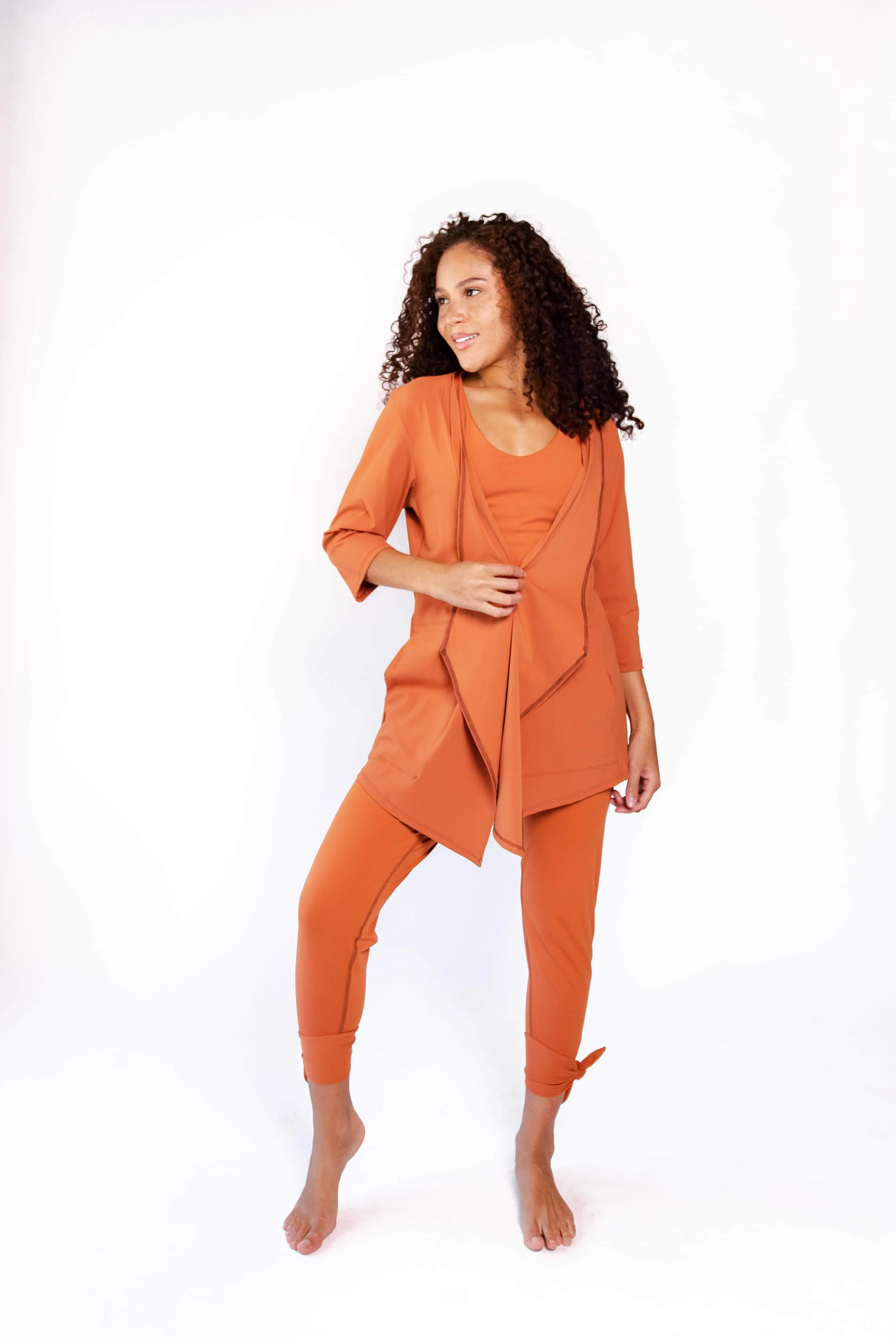 Roam Free Jacket in Burnt Orange