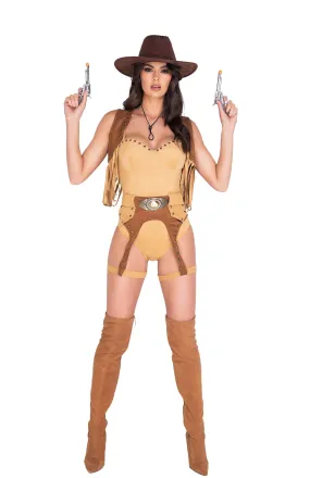 Roma 4pc Wild West Babe Costume