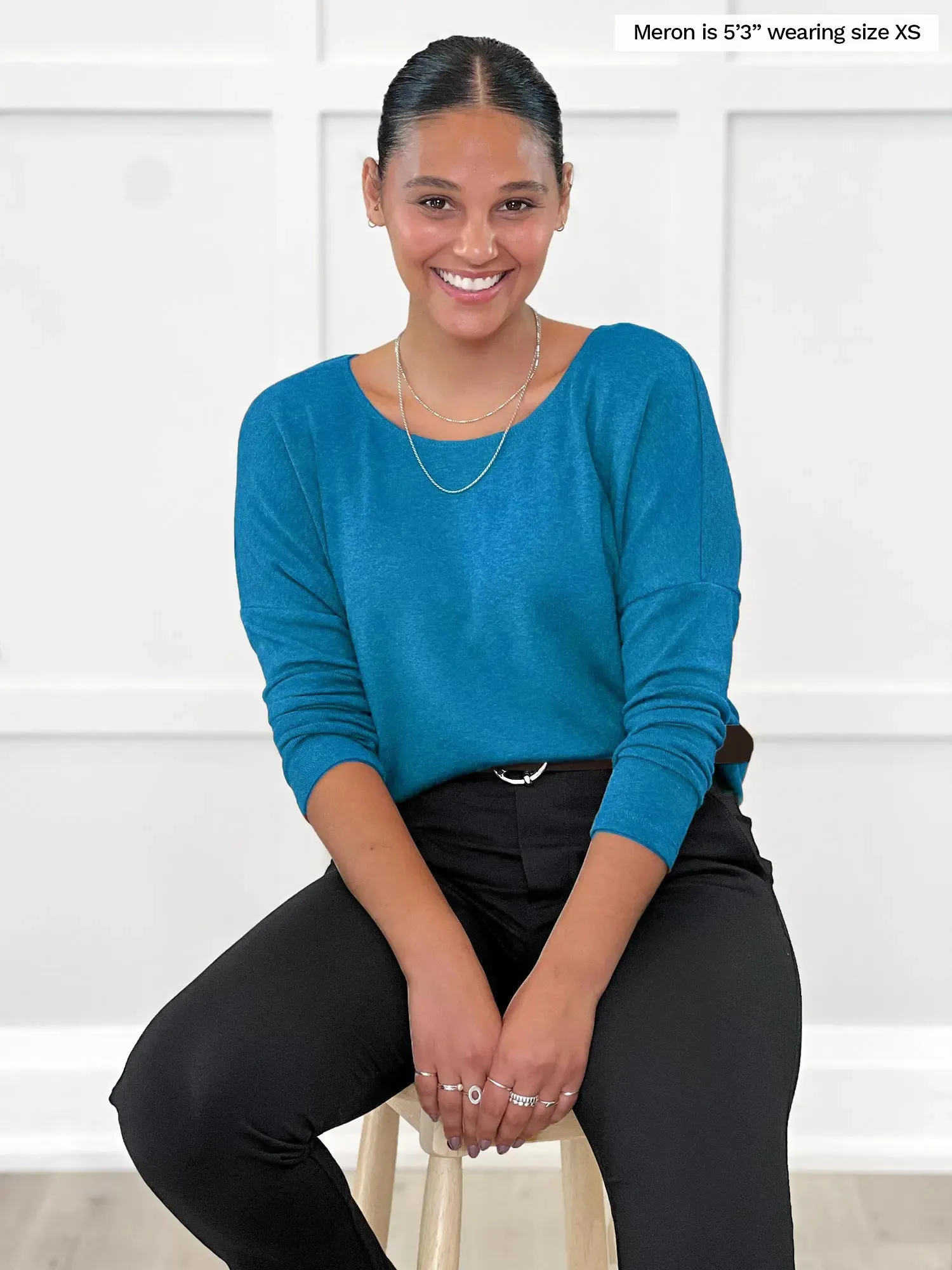 Rosalie long sleeve dolman sweater