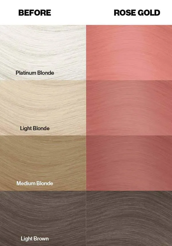 Rose Gold | HAIR COLOUR