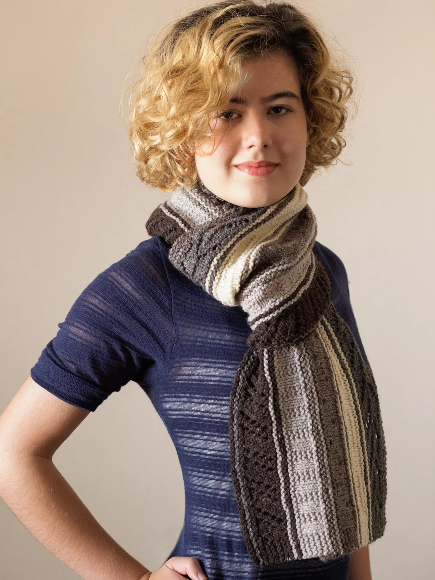 Ruff Stripes Medium Kit <br><small>yarn & knitting pattern kit</small>