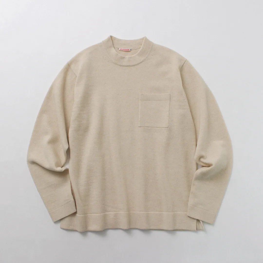 RYE TENDER / Lloyd pocket pullover knit