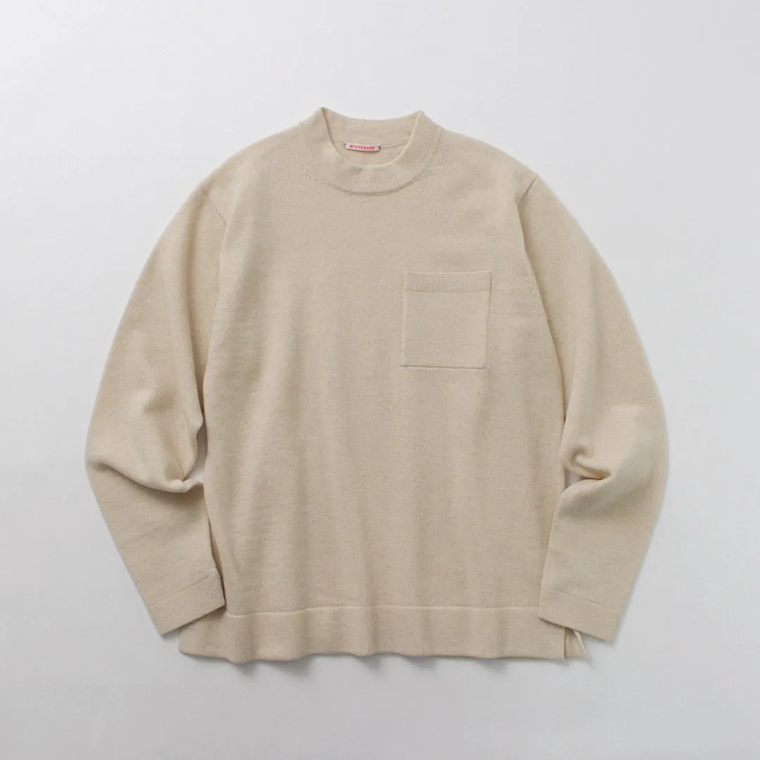 RYE TENDER / Lloyd pocket pullover knit