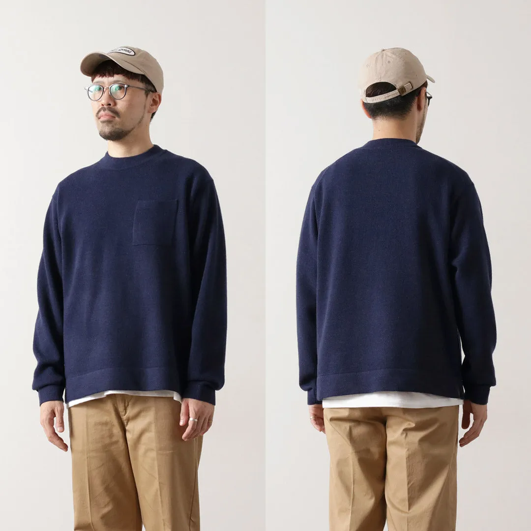 RYE TENDER / Lloyd pocket pullover knit