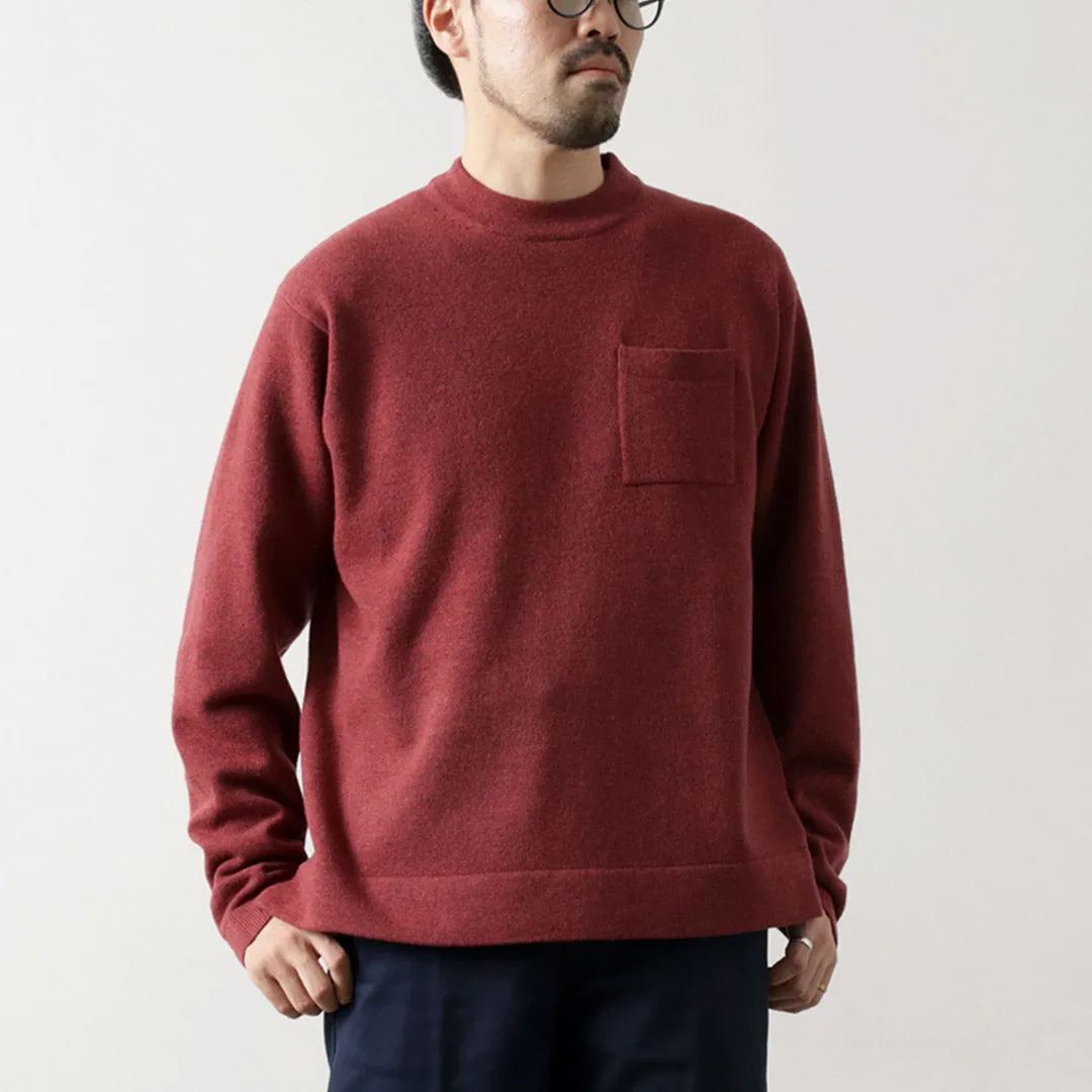 RYE TENDER / Lloyd pocket pullover knit