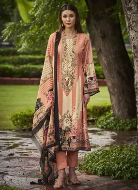 Sadhana Unstitched Pashmina Winter Suit Materials for Ladies