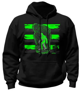 SafetyShirtz Bigfoot Graphic Hi-Vis Safety Stripe Hoodie