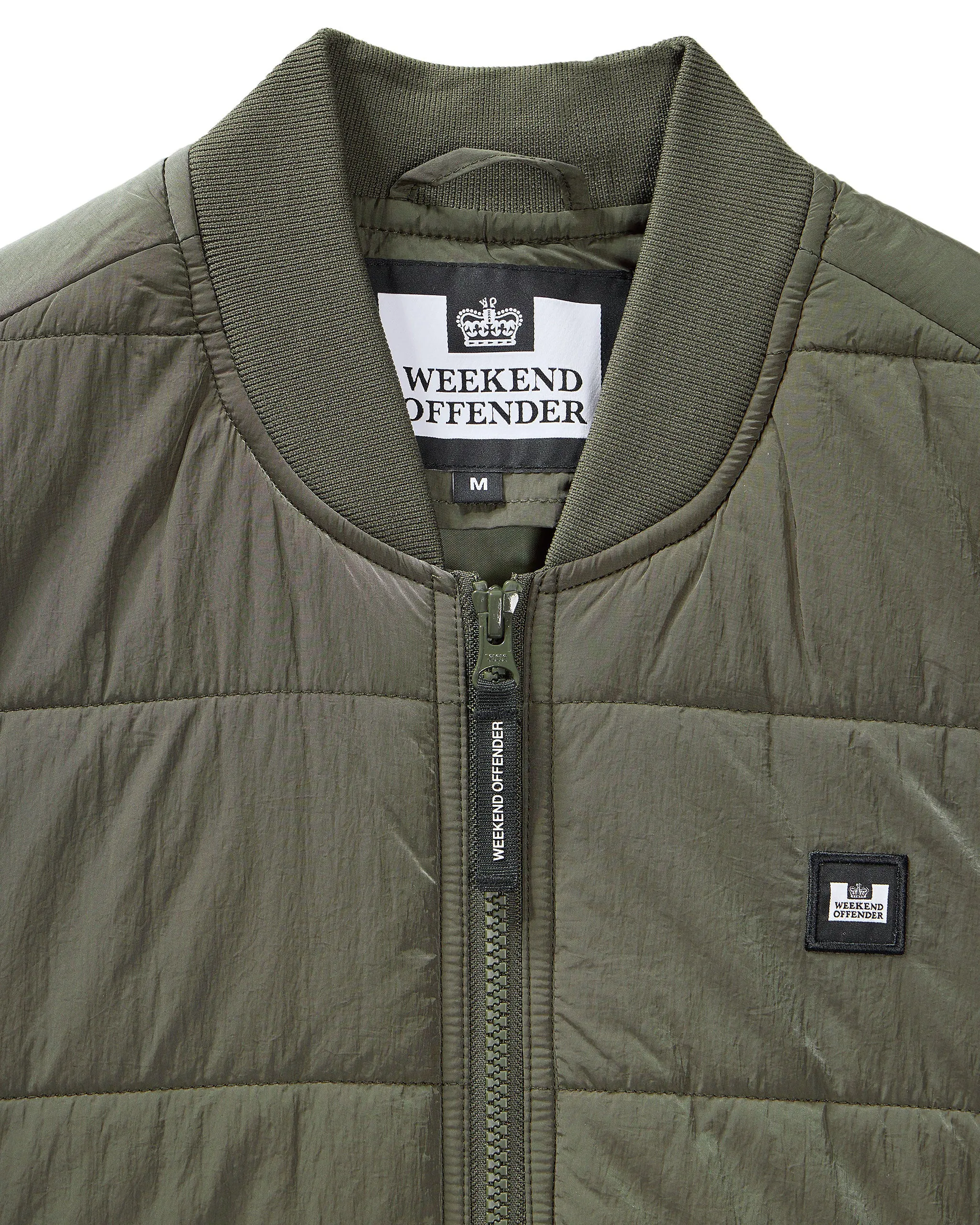 Saharun Quilted Gilet Castle Green