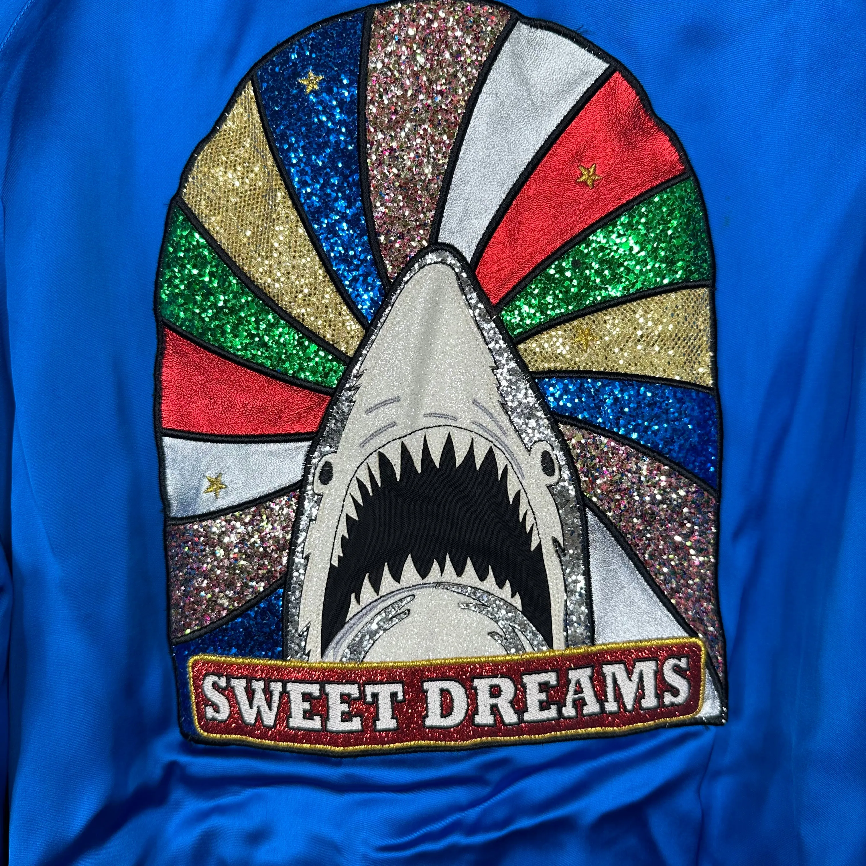 Saint Laurent Disco Shark Bomber Jacket