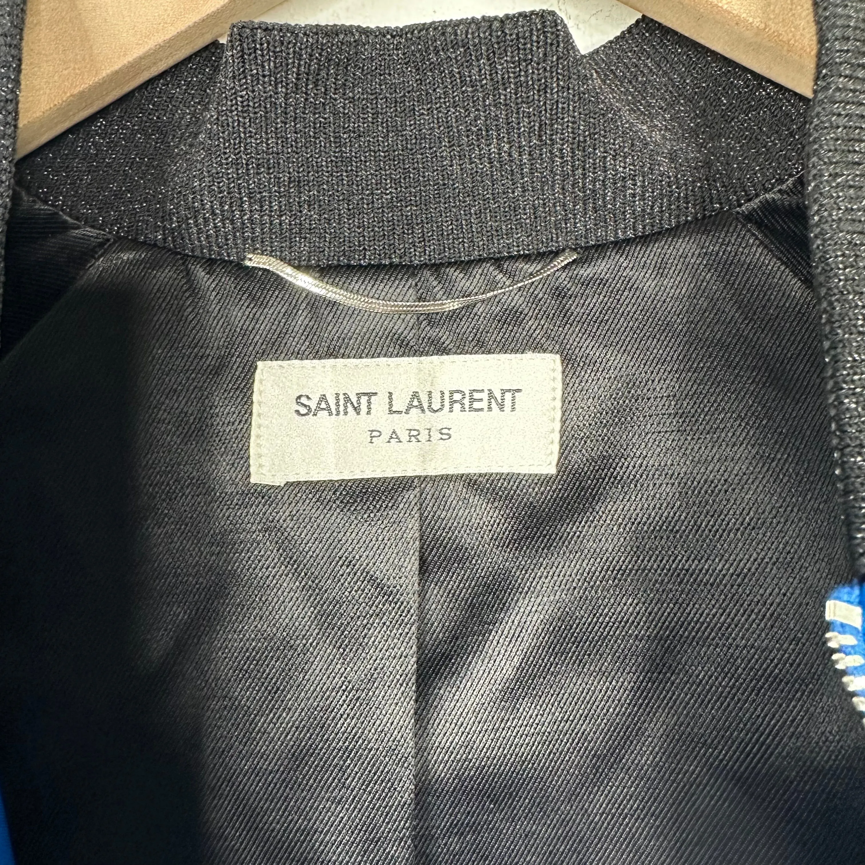 Saint Laurent Disco Shark Bomber Jacket