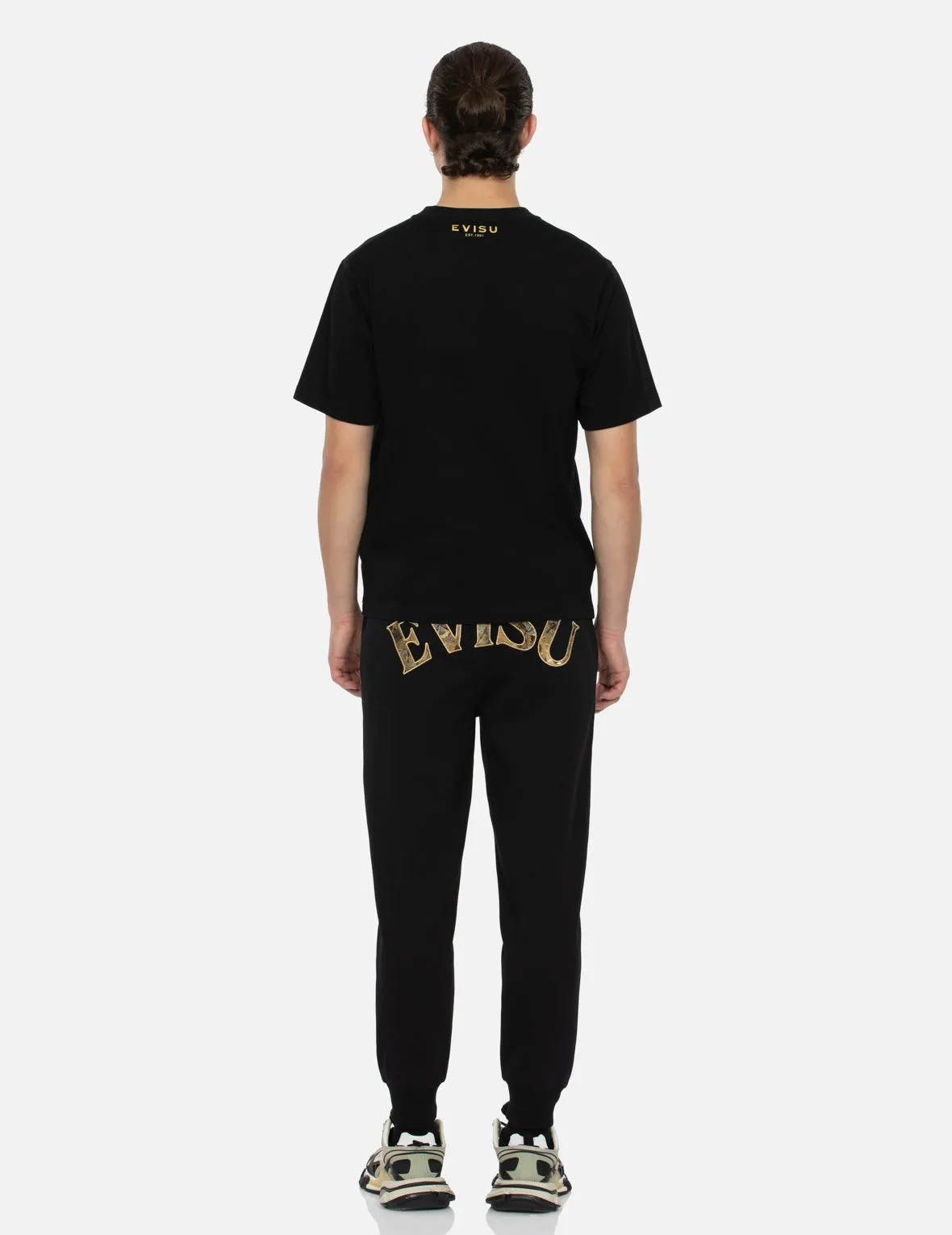 Seagull Embrodiery and Logo Brocade Appliqué Regular Fit Sweatpants