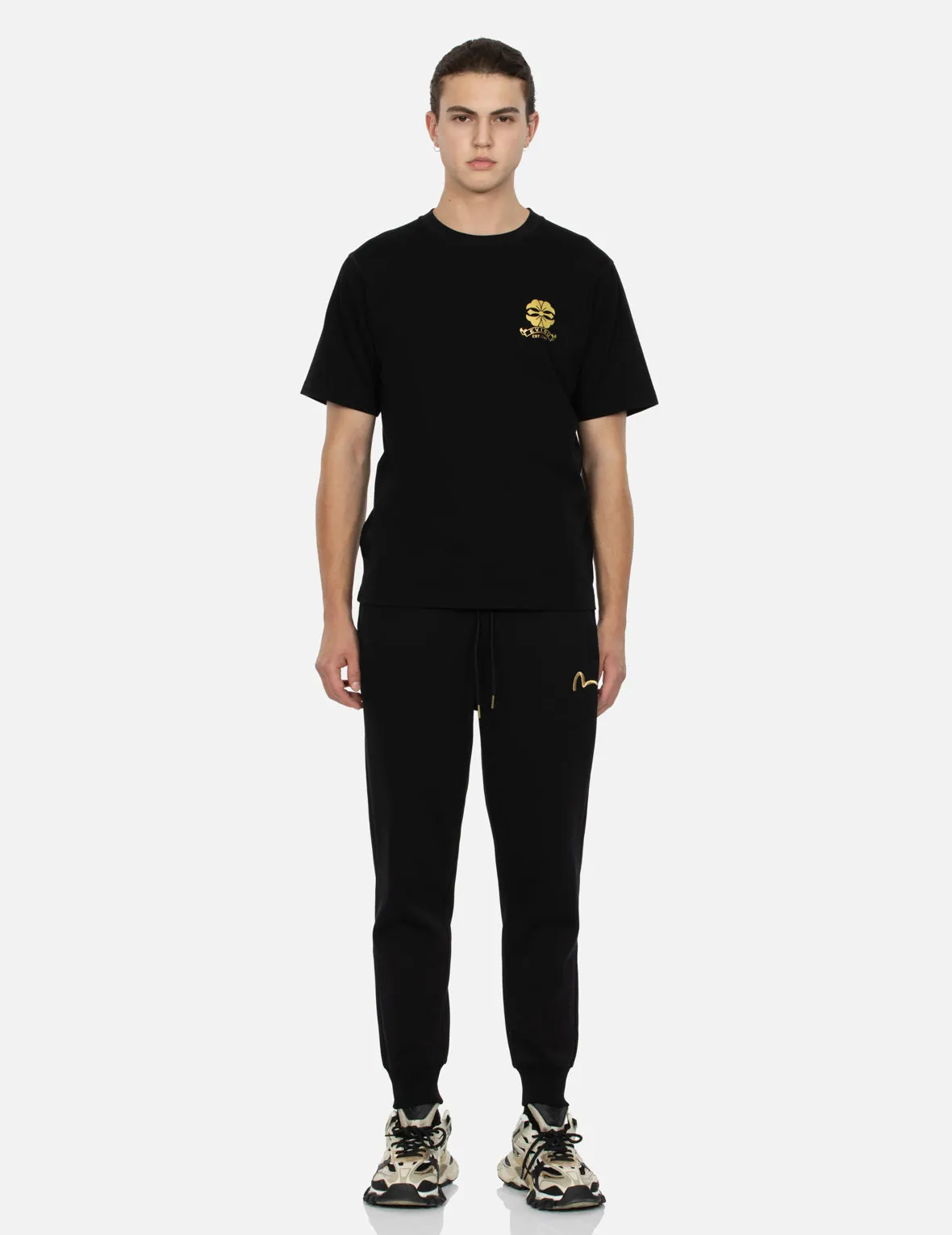 Seagull Embrodiery and Logo Brocade Appliqué Regular Fit Sweatpants