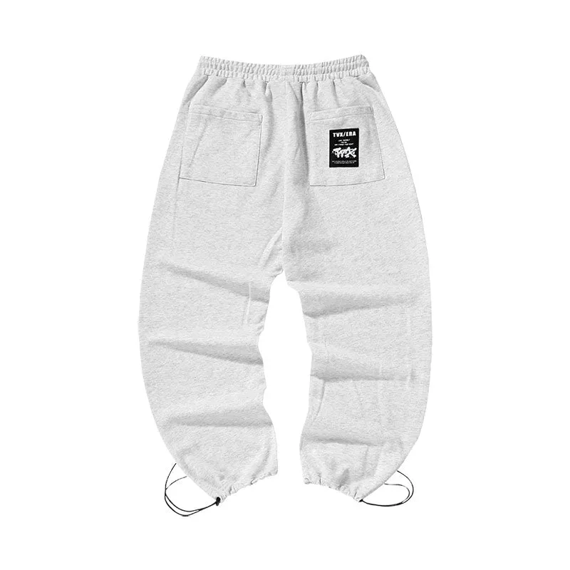 Simple casual cashew flower detachable cloth sweatpants