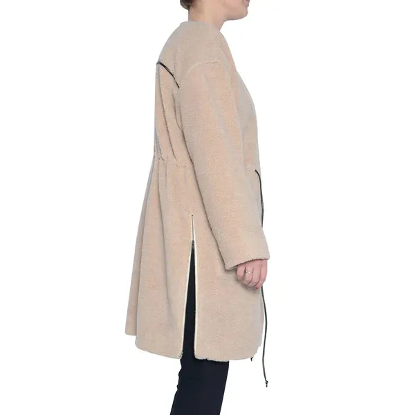 Sirius Shearling Coat - Oatmeal