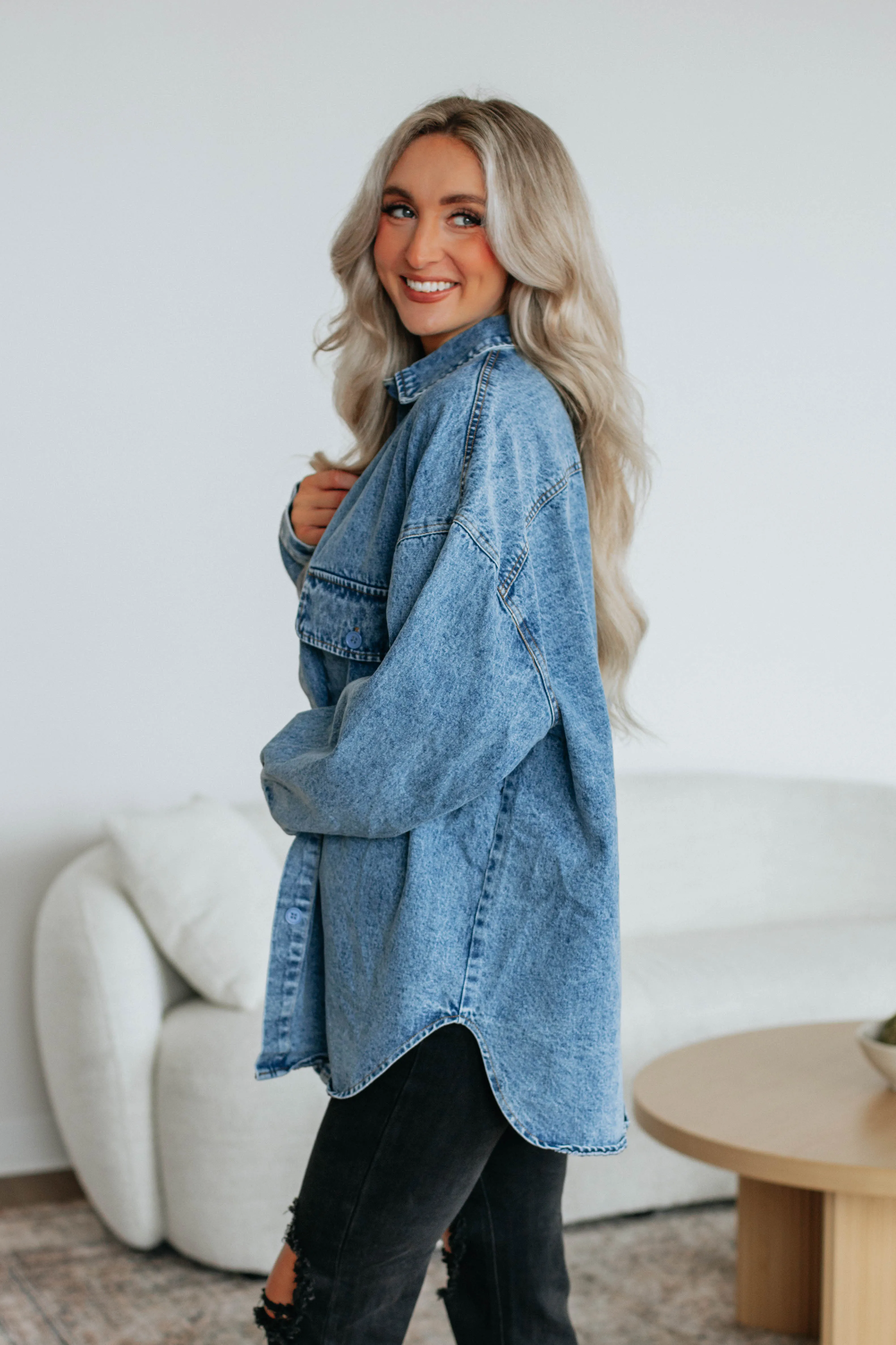 Skylee Oversized Shacket