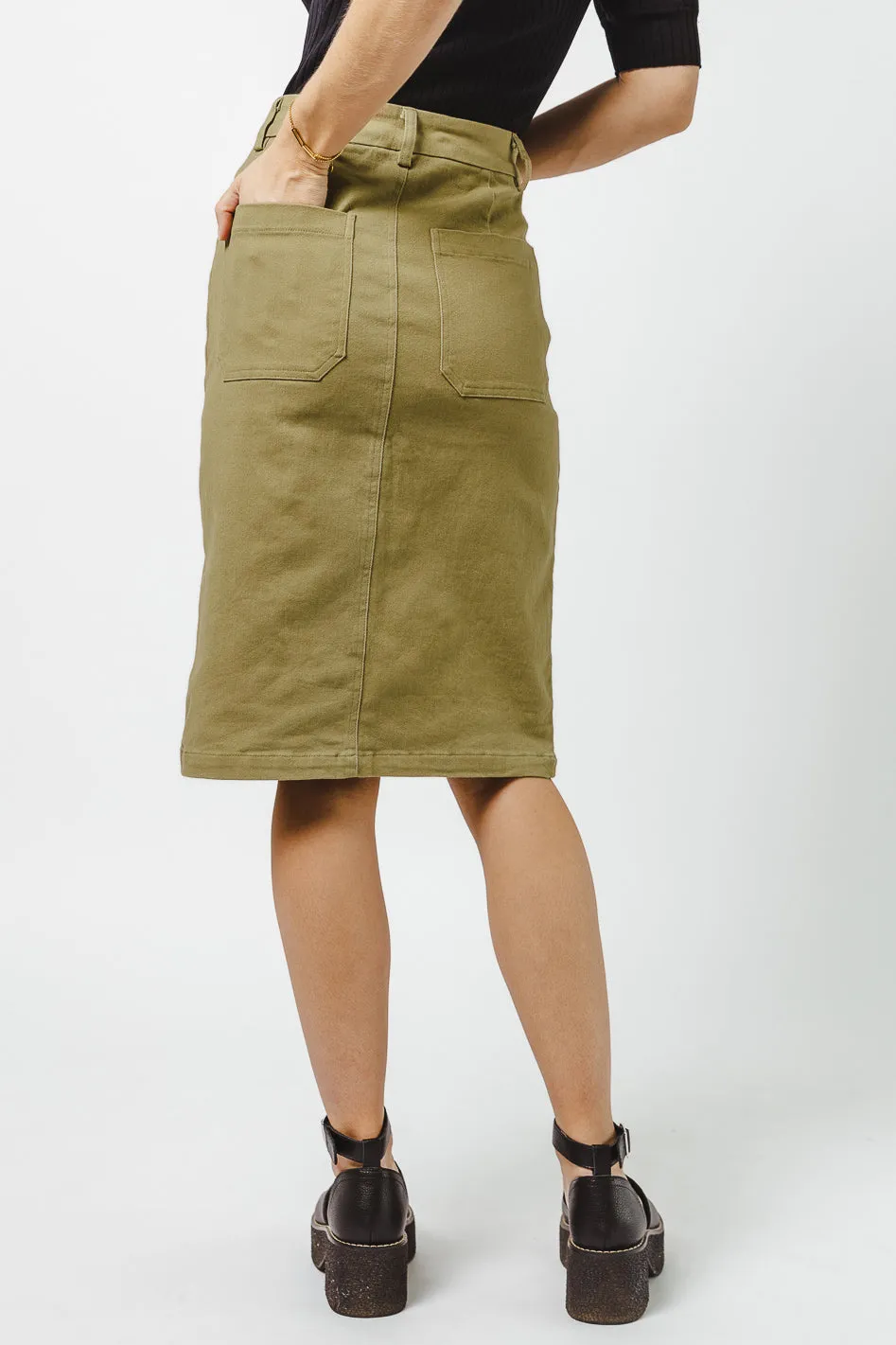 Sofia Skirt in Olive