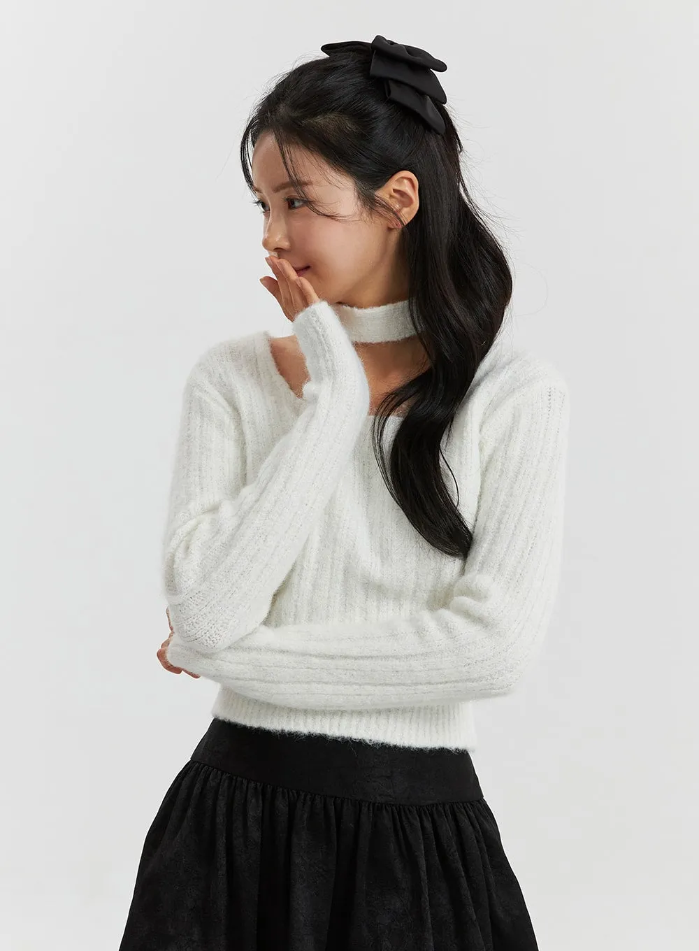 Soft Square Neck Sweater OD318