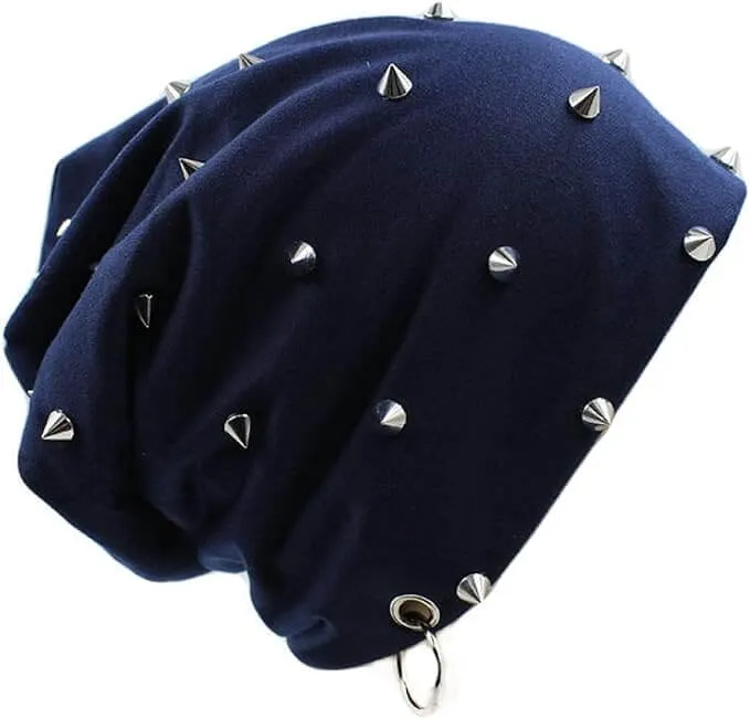 Spiked O-Ring Winter Beanies