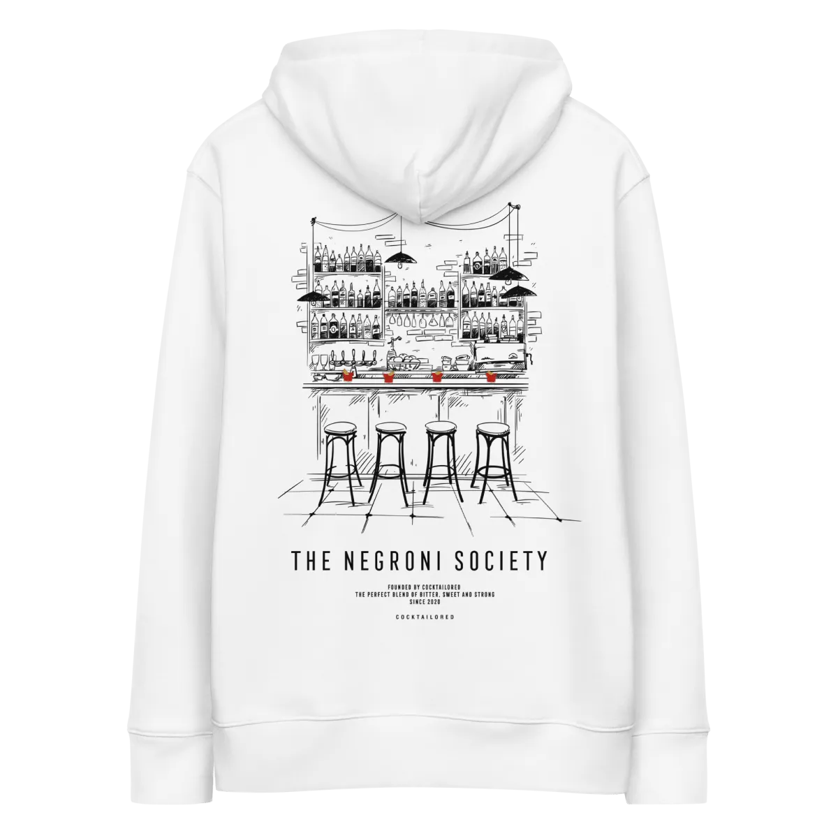 The Negroni Society "The Bar" Eco Hoodie