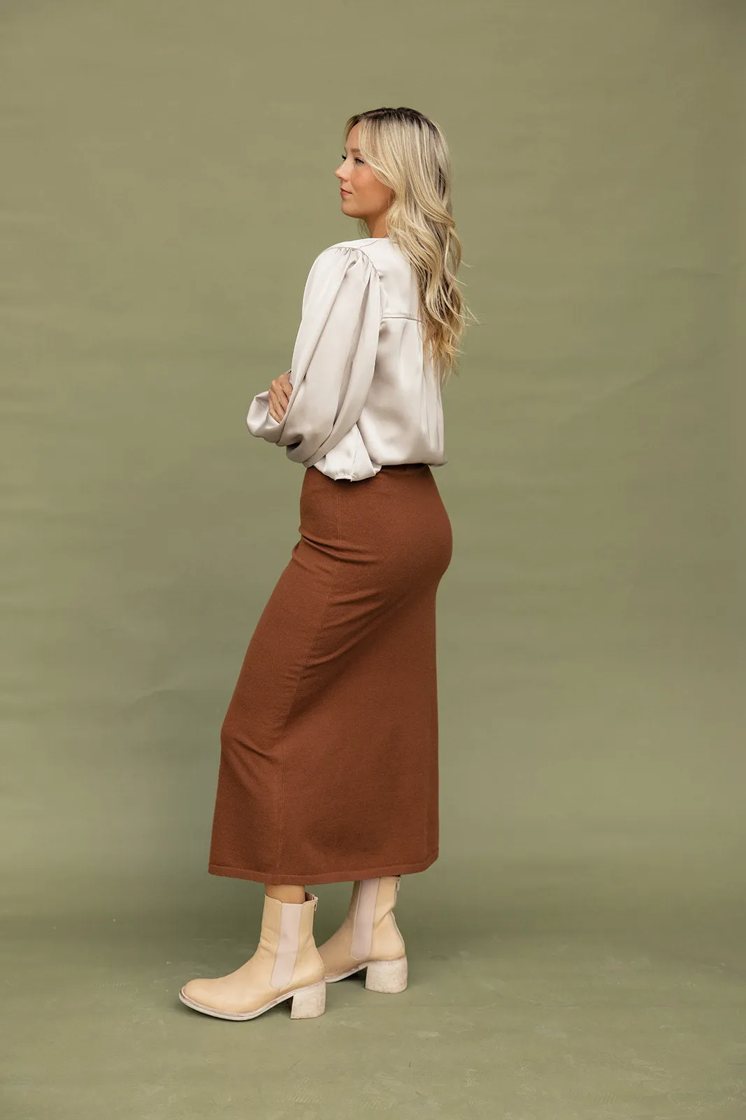 The Serenade Knit Skirt