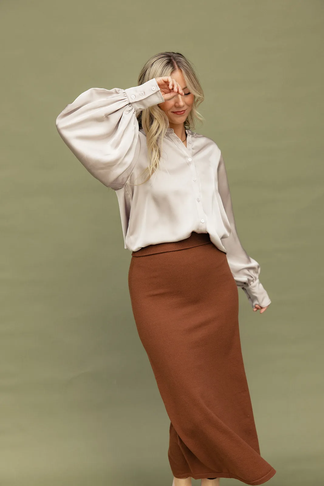 The Serenade Knit Skirt