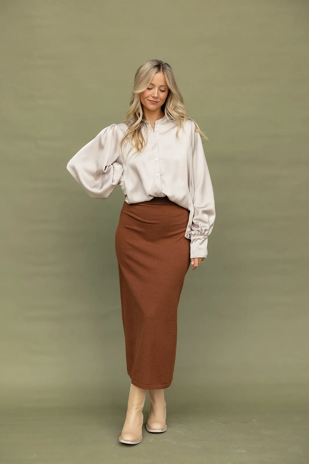 The Serenade Knit Skirt