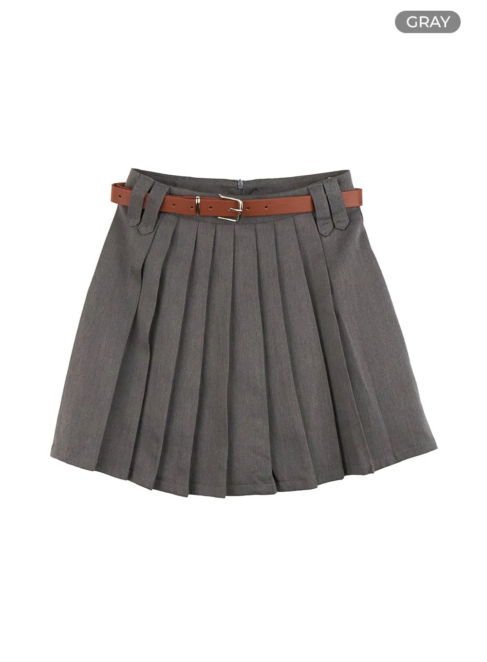 Timeless Flared Pleated Mini OS411