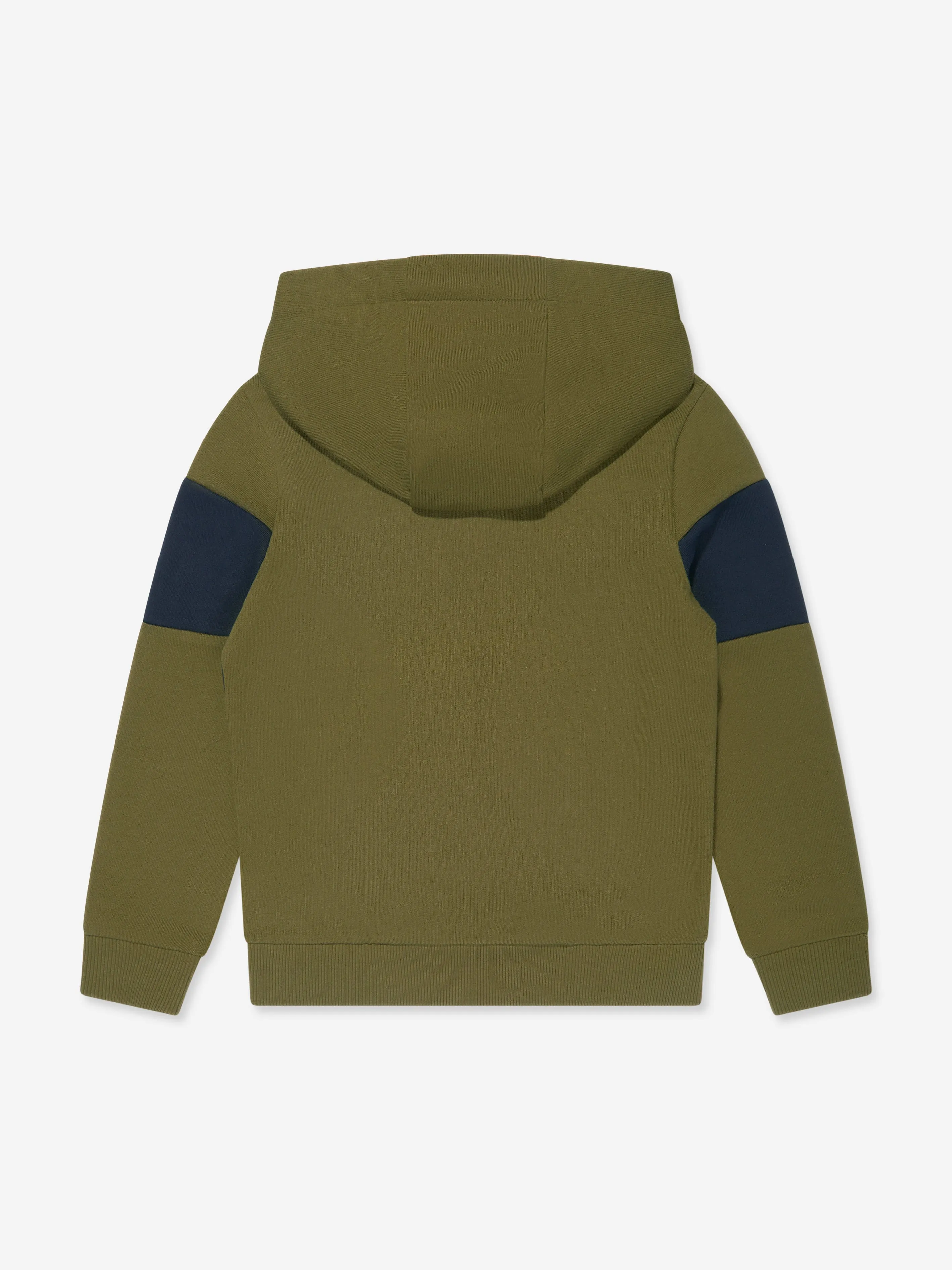 Tommy Hilfiger Boys Essential Colourblock Hoodie in Green