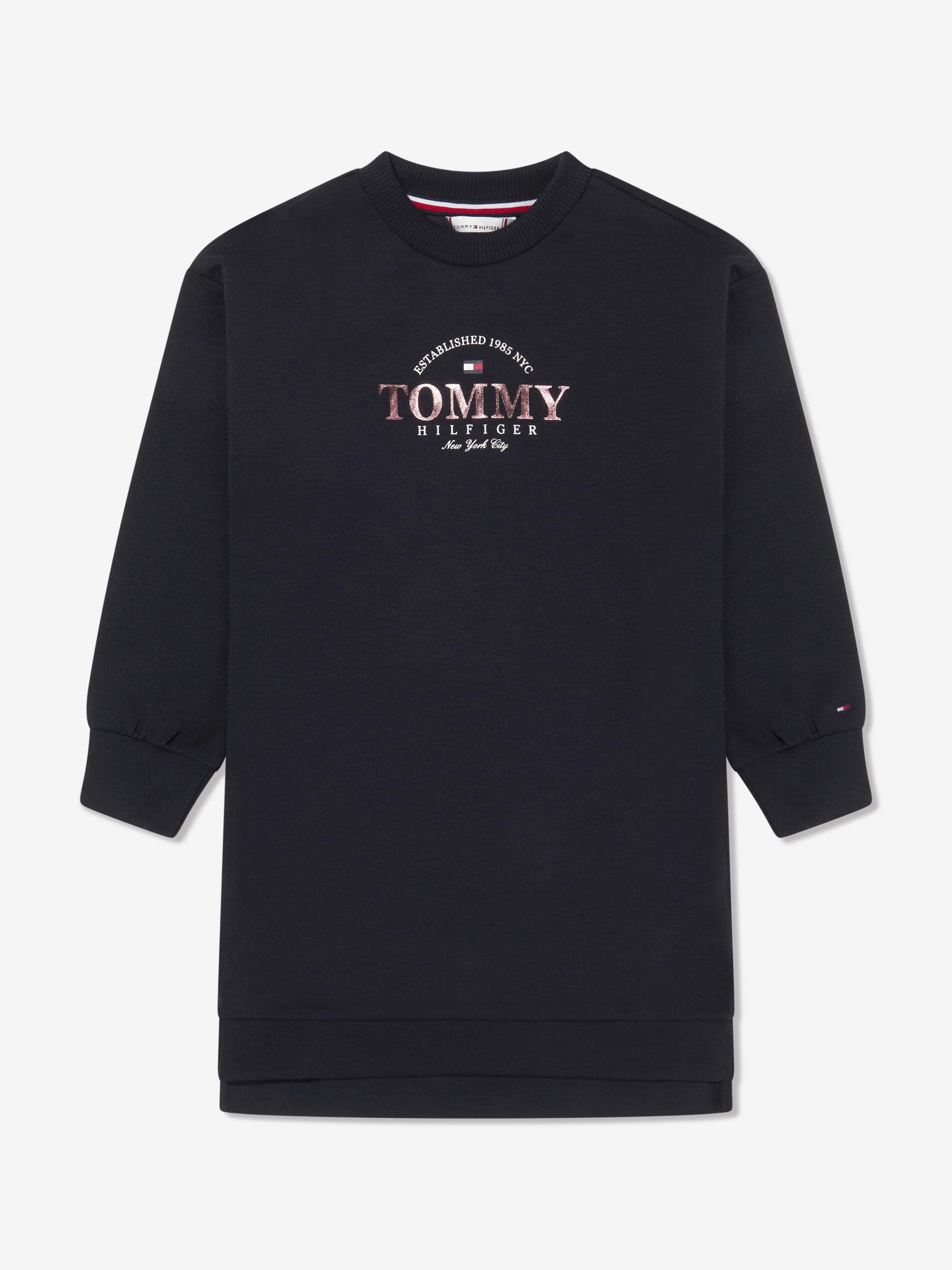 Tommy Hilfiger Girls Logo Sweater Dress