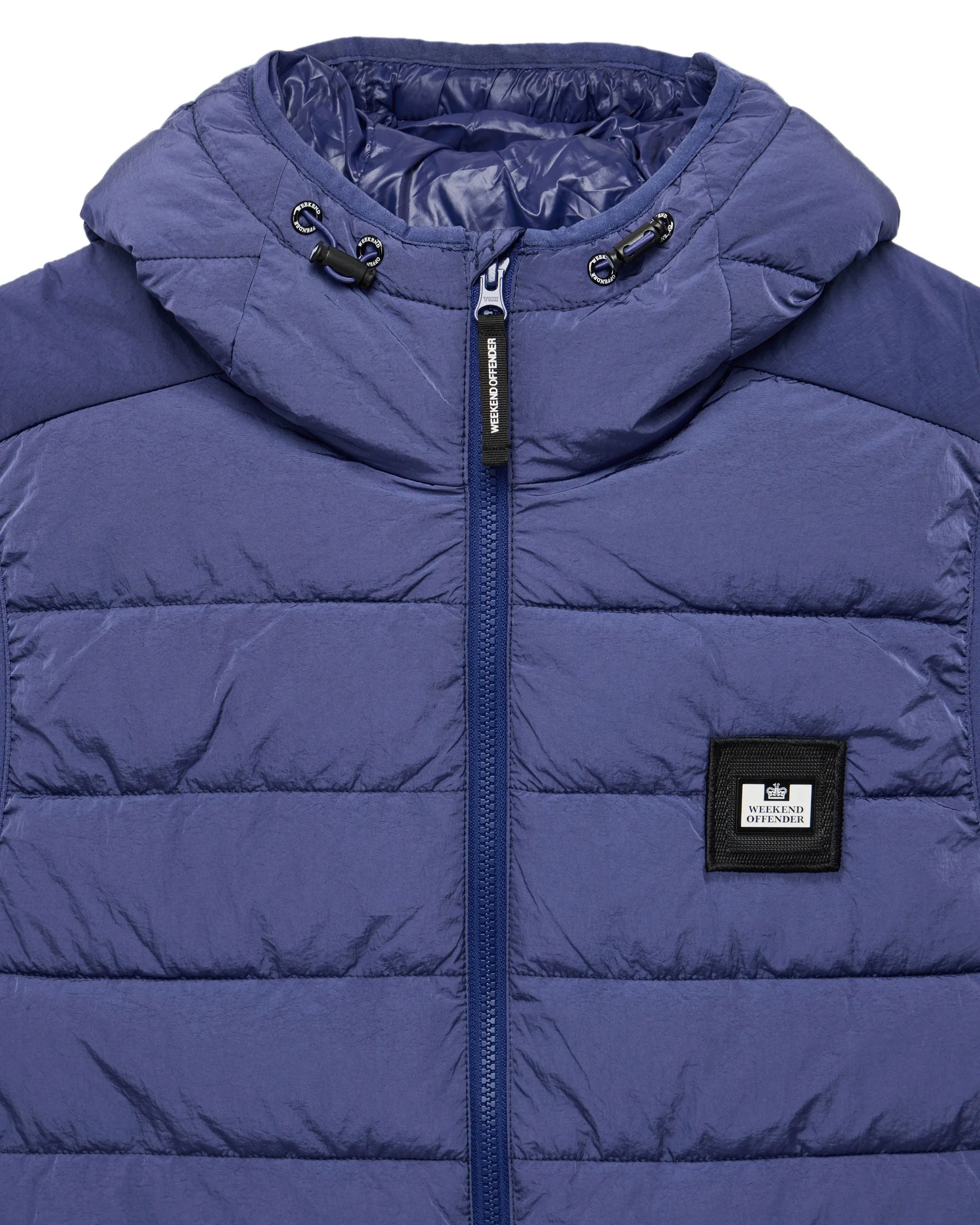 Toronto Hooded Gilet Bright Navy