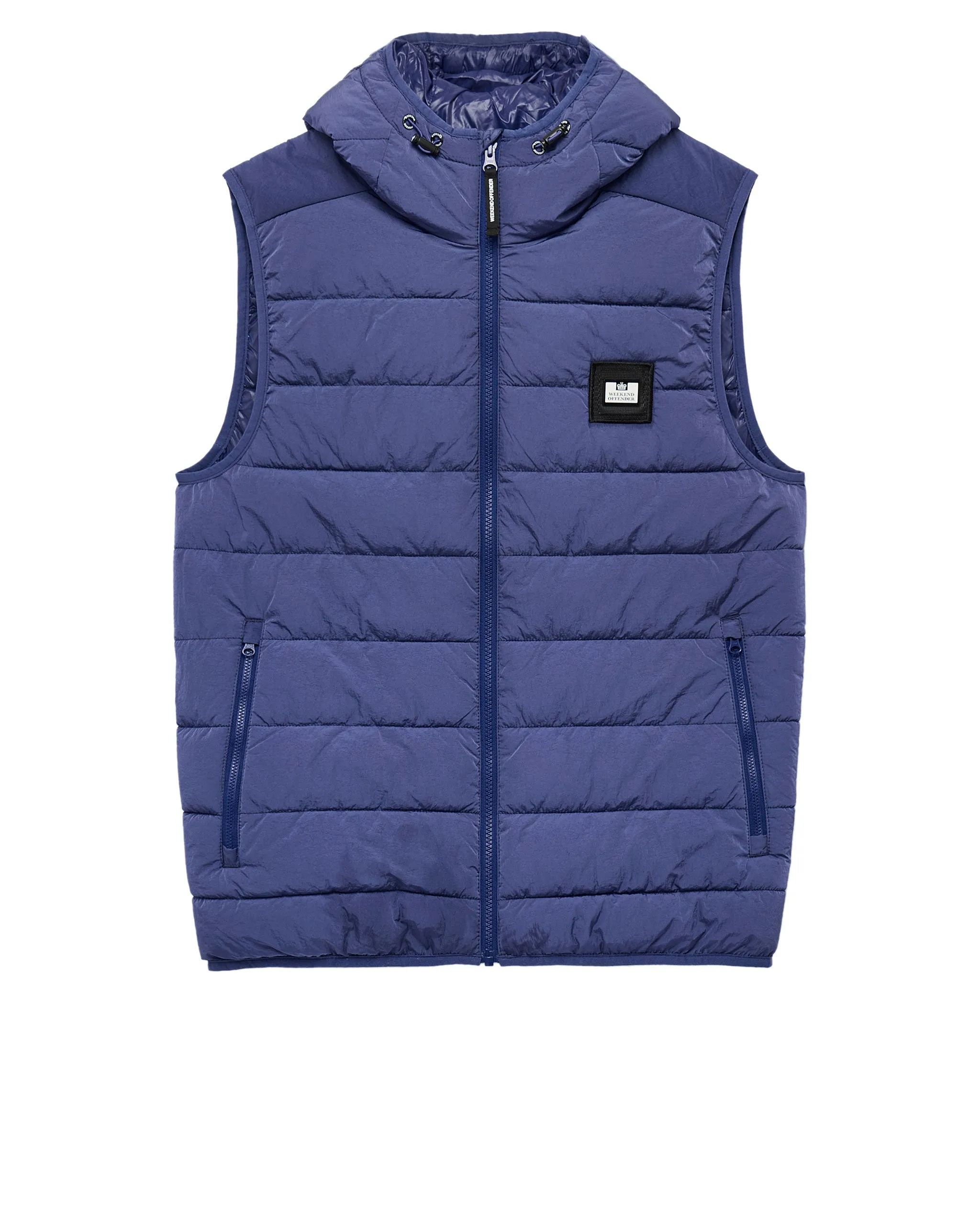 Toronto Hooded Gilet Bright Navy