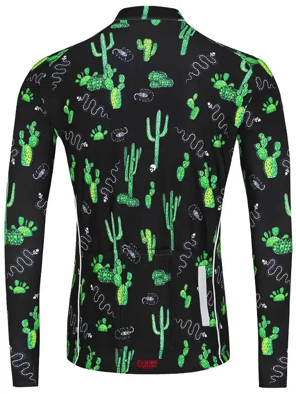 Totally Cactus Men's Winter Long Sleeve Jersey