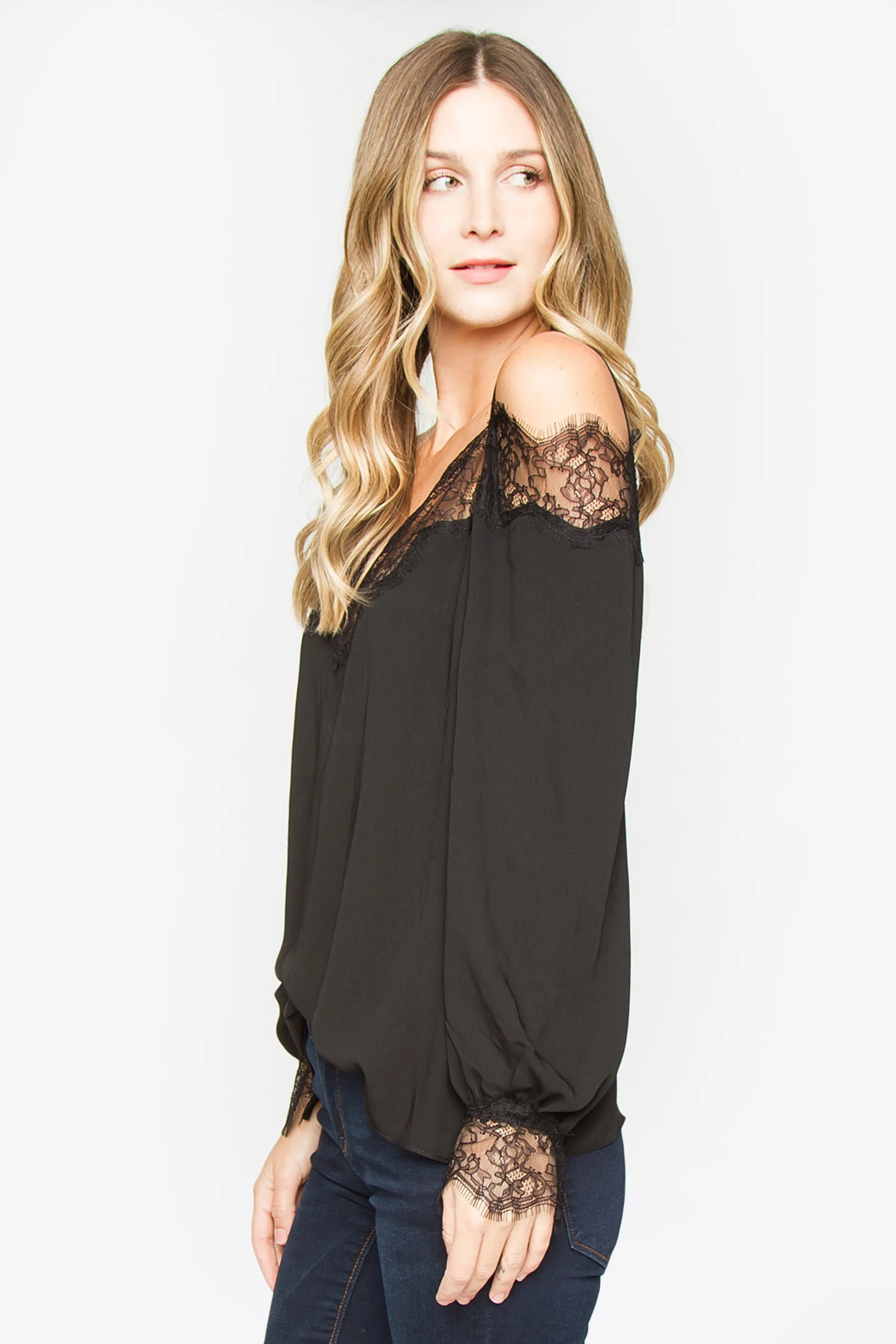 Trixie Lace Blouse