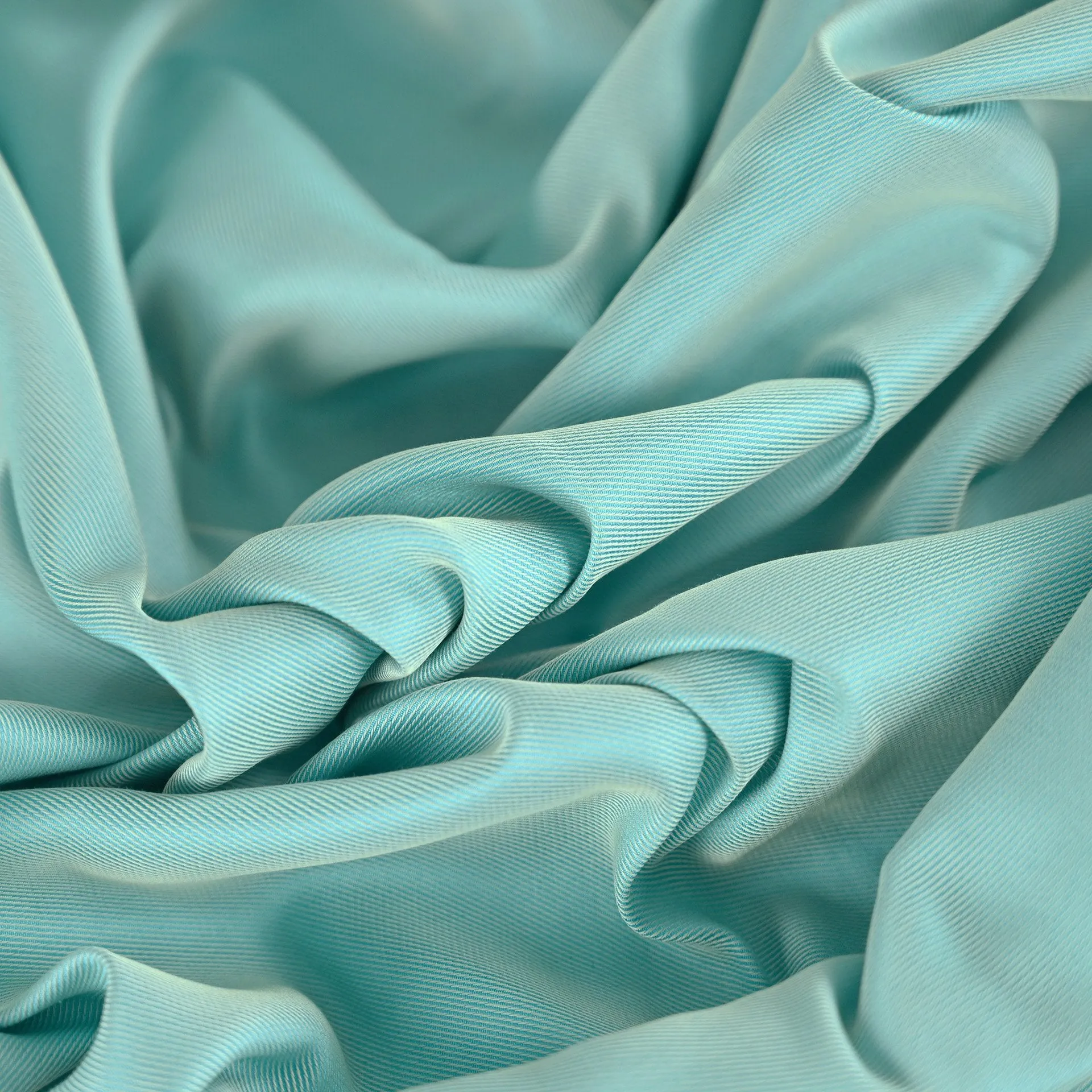 Turquoise Twill Fabric 98124