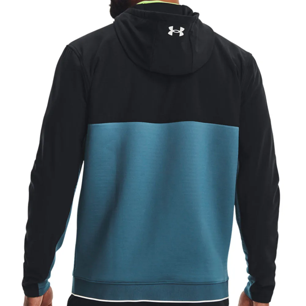 Under Armour Storm Daytona Full Zip Hoodie - Black/Static Blue