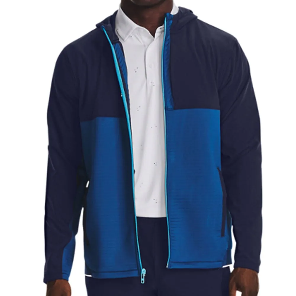 Under Armour Storm Daytona Full Zip Hoodie - Midnight Navy/Blue Mirage