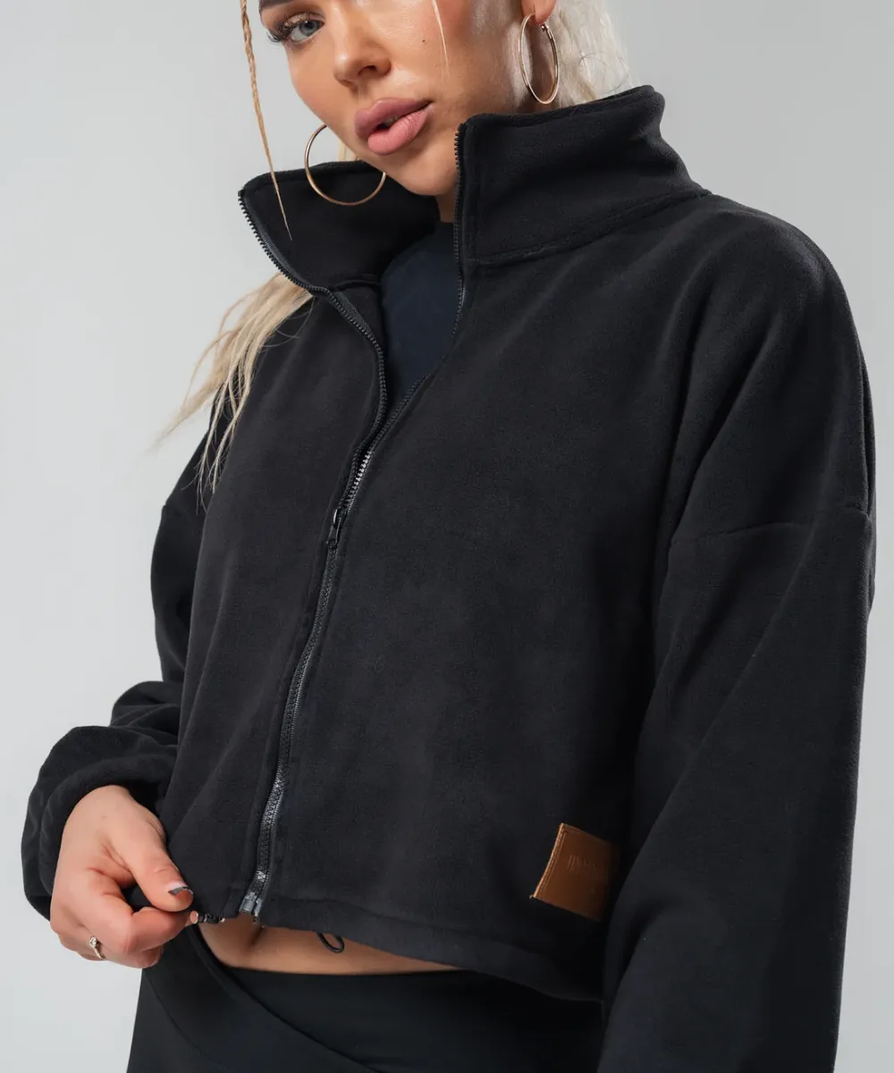 UNDRGROUND Premium Sherpa Zip Up (Black)