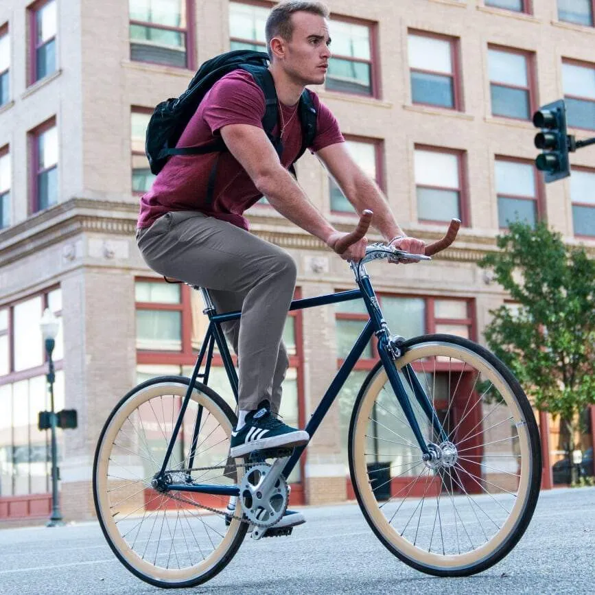 Urban Cycling Commuter Bike to Work Pants - Khaki