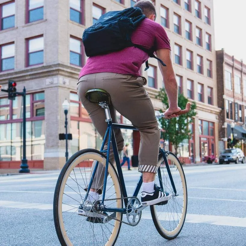 Urban Cycling Commuter Bike to Work Pants - Khaki