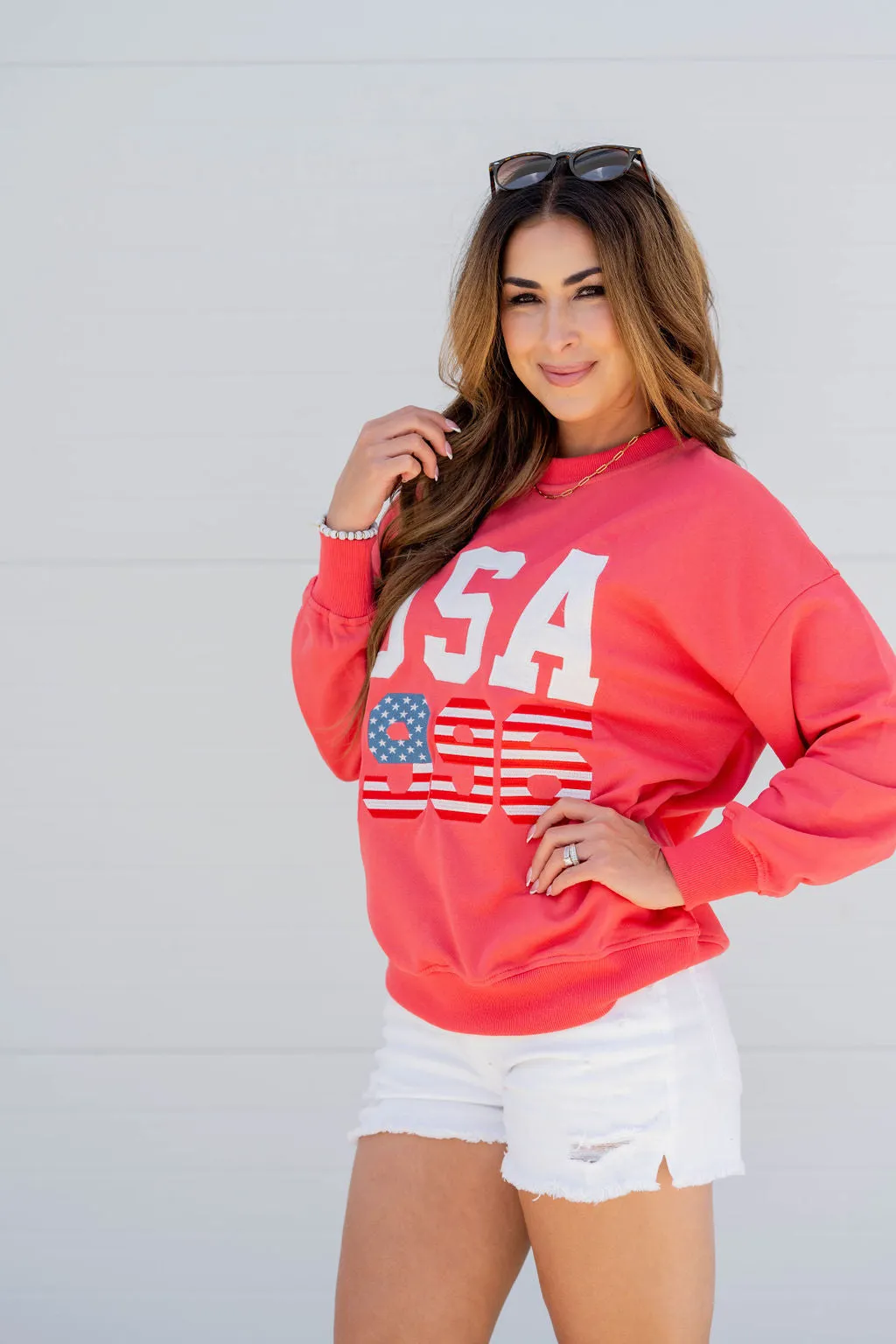 USA 1996 Graphic Crewneck