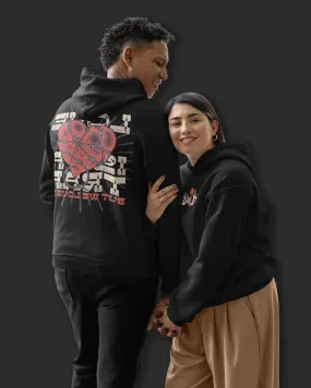 Valentine Hoodie: Black