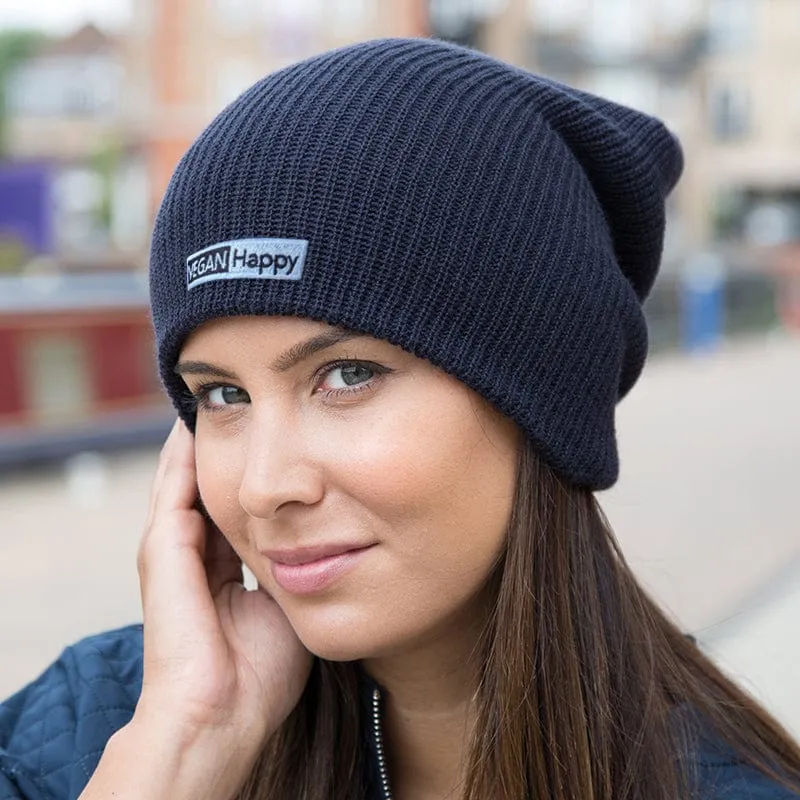 Vegan Lightweight Slouchy Core Softex Beanie | Multiple Colours