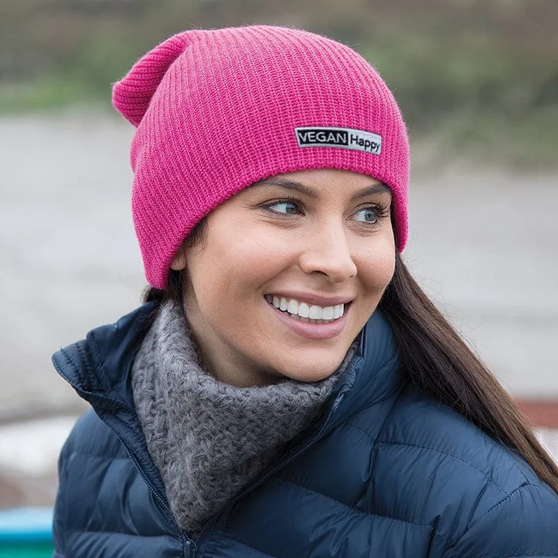 Vegan Lightweight Slouchy Core Softex Beanie | Multiple Colours