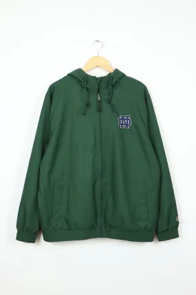 Vintage Notre Dame Hooded Jacket